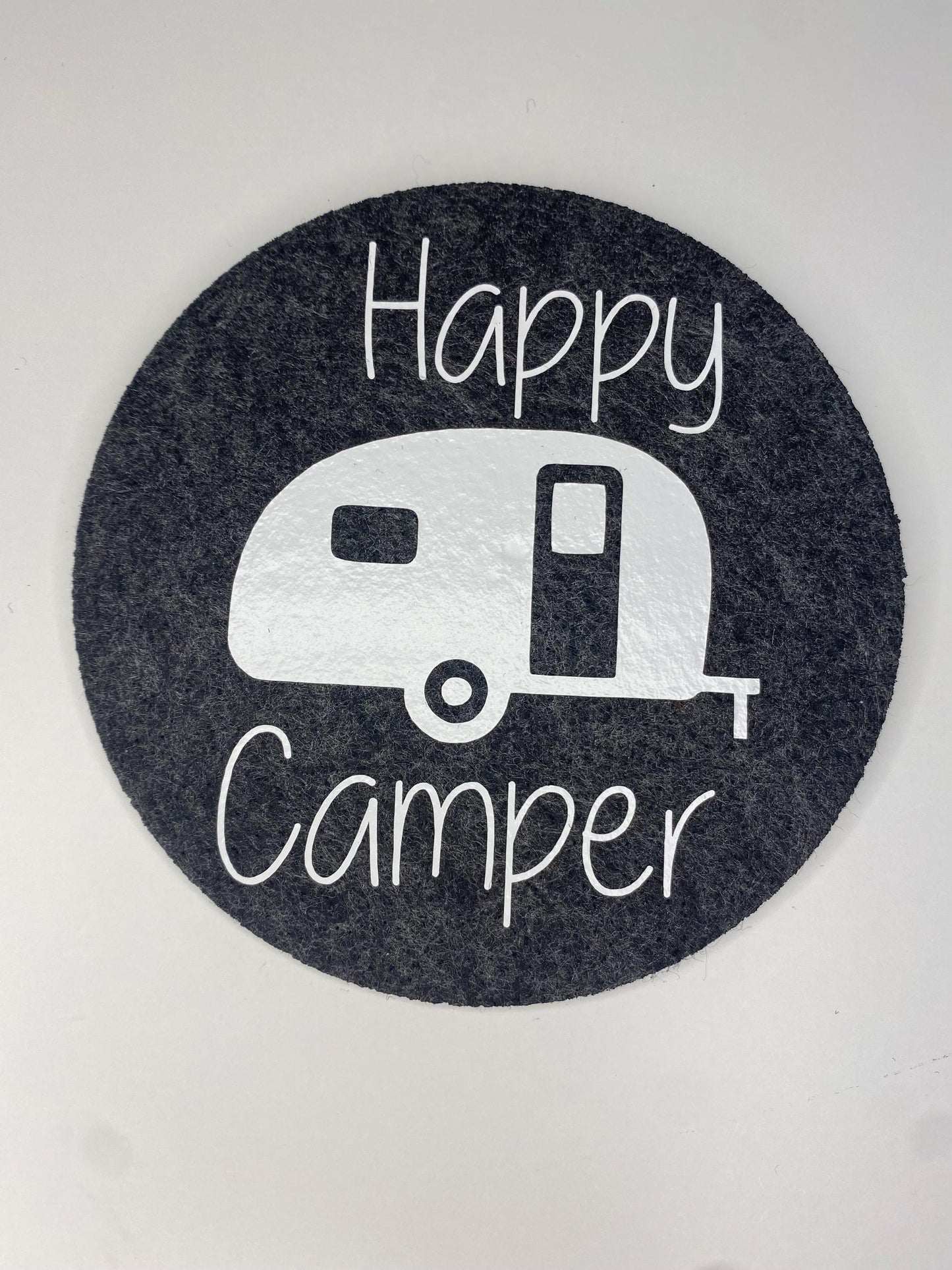 Filzuntersetzer für jeden Campingfreund Campinglife Esstisch Glasuntersetzer Gastfreundschaft Van life