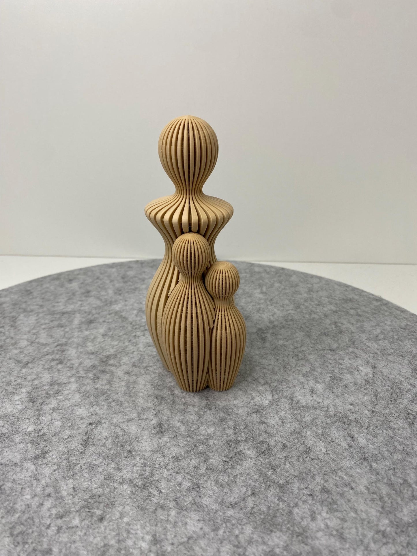 Personalisierte Mutter-Kind Skulptur | 3D-Druck Geschenk | 1–4 Kinder | Muttertag Figur | Nachhaltige Deko Mama Geschenk zum Muttertag