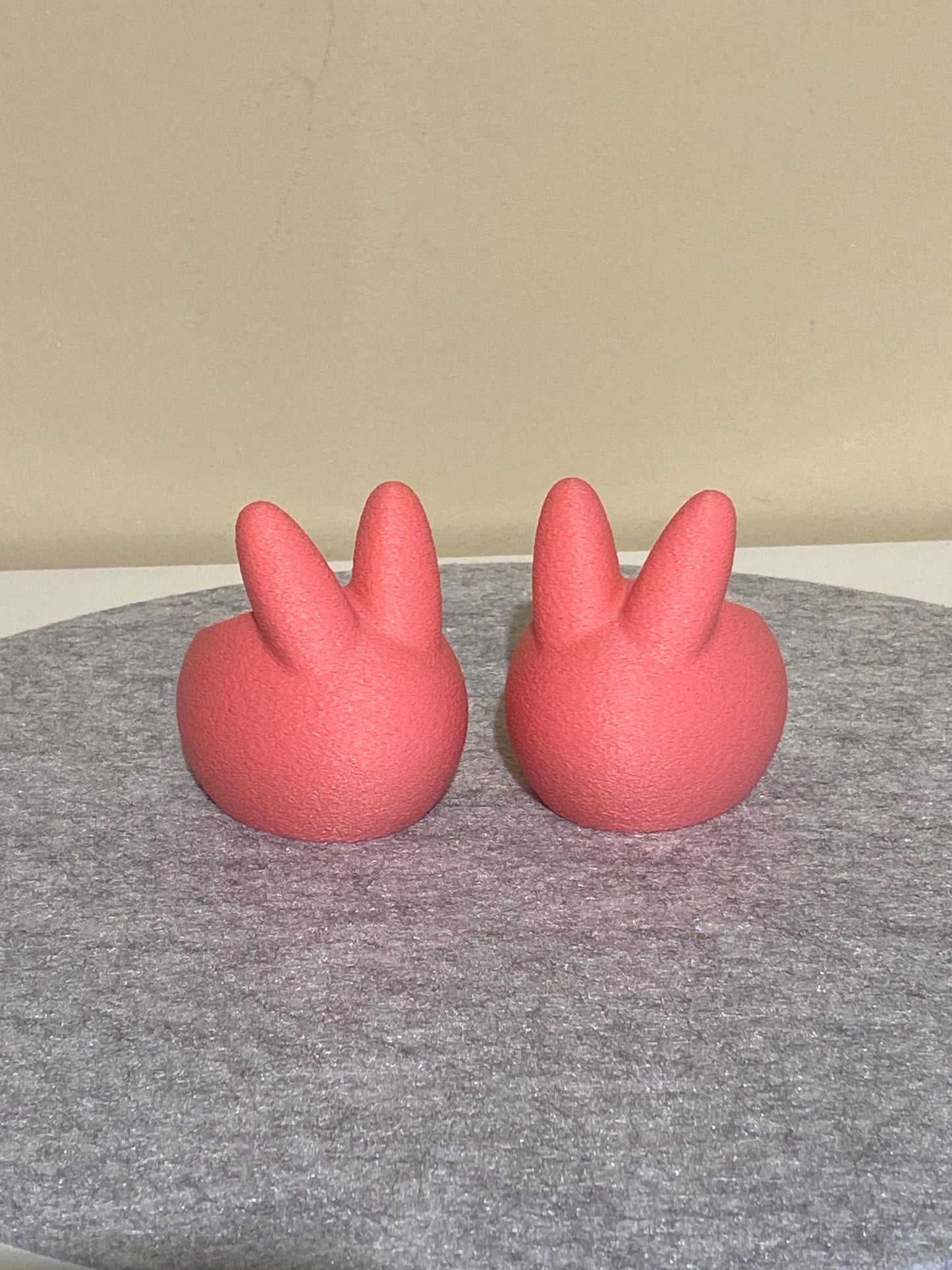 Osterhasen Teelichthalter - Hasenfigur Oster Deko Frühlings Deko Familie Last Minute Geschenkidee Ostern - nur LED Lichter 3D Druck