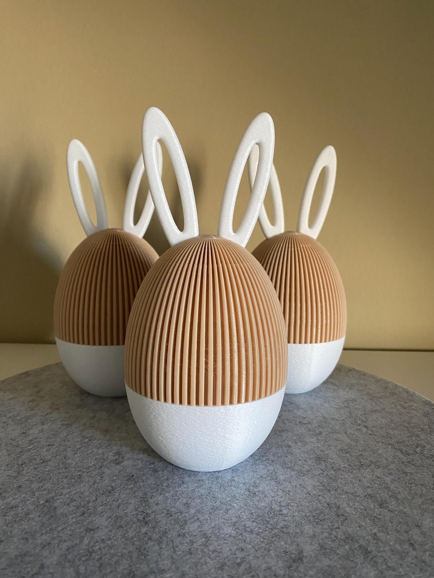 Deko Osterei mit Ohren eyecatcher Ostern Eier Schraubbar zum befüllen PLA 3D-Druck süße Osterei Kinder Überraschungsei Sale Last Minute