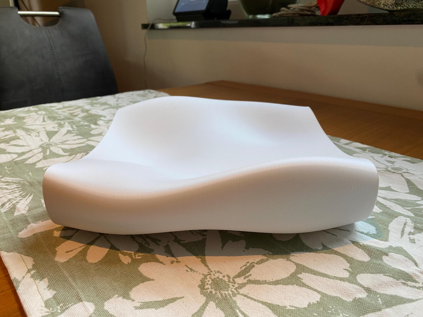 Moderne Obstschale aus dem 3D-Drucker – Elegante Küchendeko im organischen Design