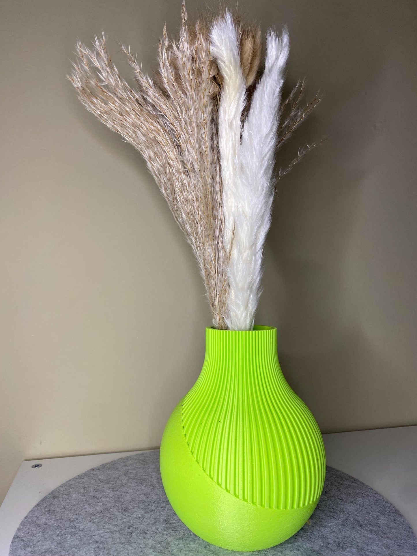 Blumenvase Geschenk zum Muttertag Modern Deko Vase nachhaltig Kugelvase Trocken Blumen Home