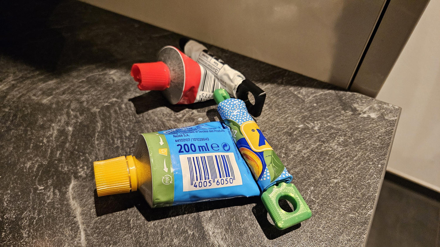 Tubenquetscher Set - 2 Stück - 3D Druck - PLA Haushaltshelfer