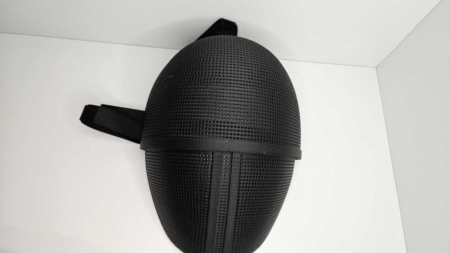 Tintenfisch Maske - Kreis Dreieck Quadrat blank in weiß oder blank schwarz - verstellbarer Klettverschluss Karneval Maske Fasching Cosplay
