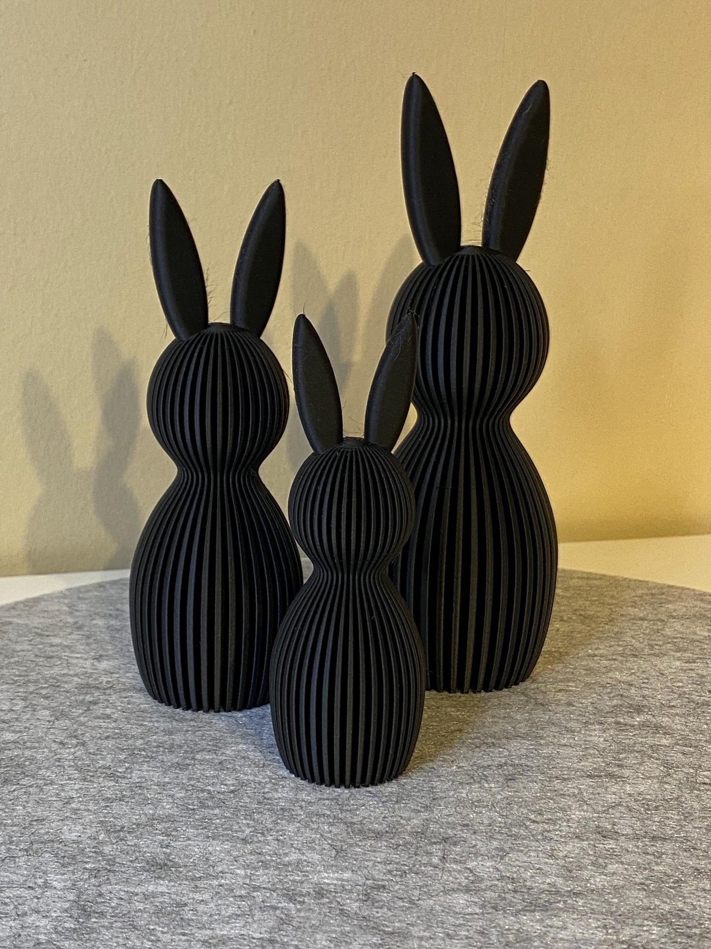Osterhasen Osterdekoration Ostern Hase Last Minute Geschenk Deko aus PLA 3D Druck Frühlingsdeko Geschenkidee Pastell Farben Eyecatcher