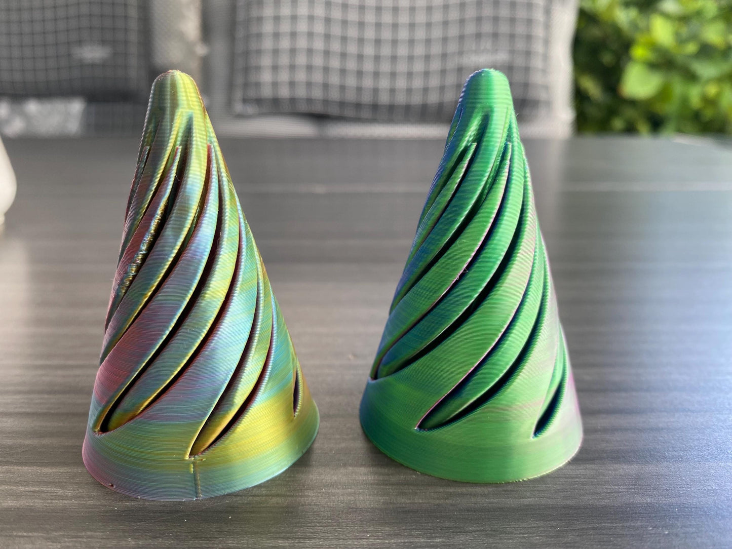 Spiral Cone Fidget Toy – Hypnotisches Spiral Drehspielzeug – 3D-gedrucktes Stressabbau Gadget – Beruhigendes Fidget Spinner Geschenk Motorik