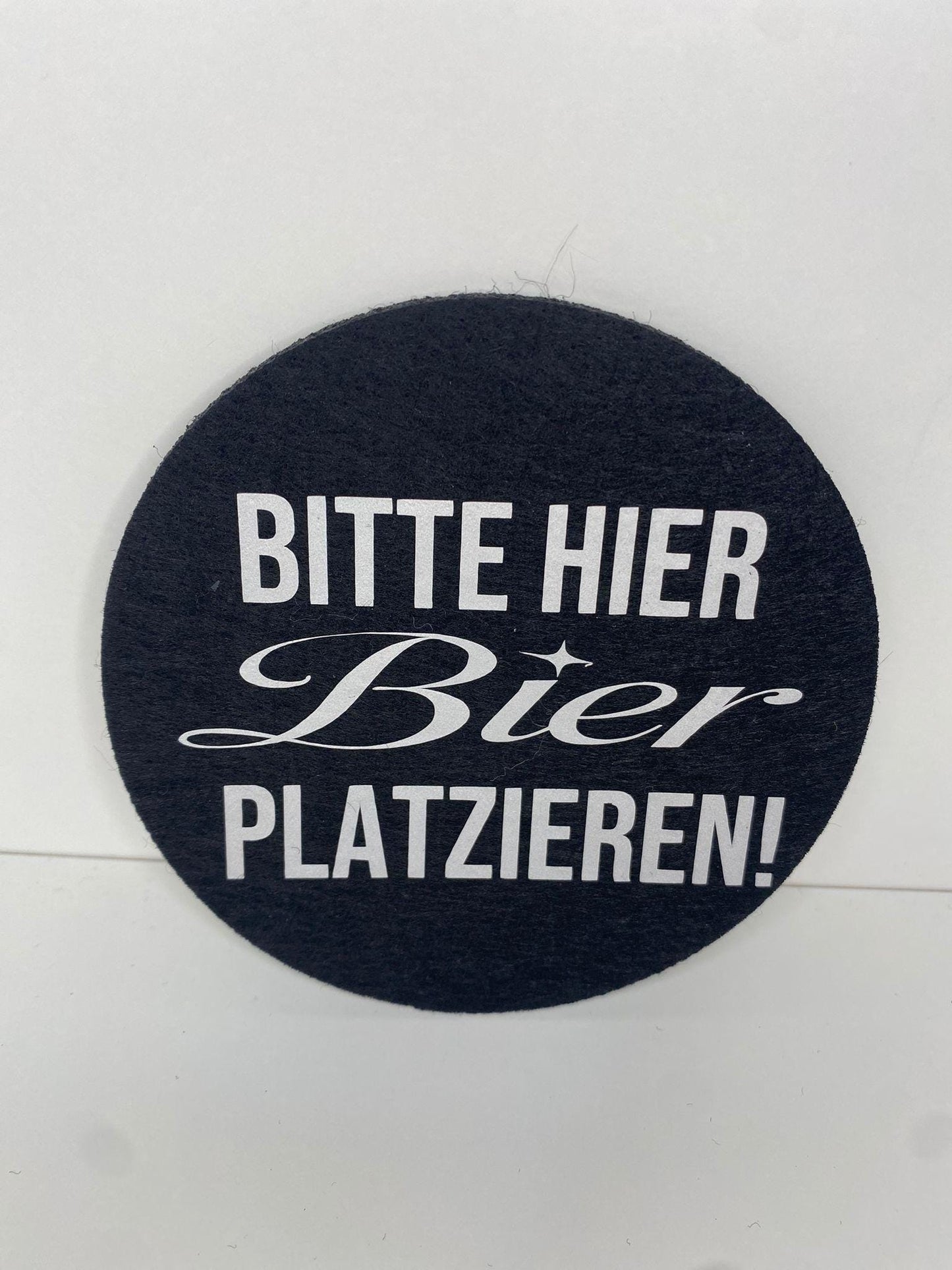 Runde Filzuntersetzter mit witzigen Sprüchen Biertrinker Jungesellenabschied Männerabend Geschenk zum Vatertag