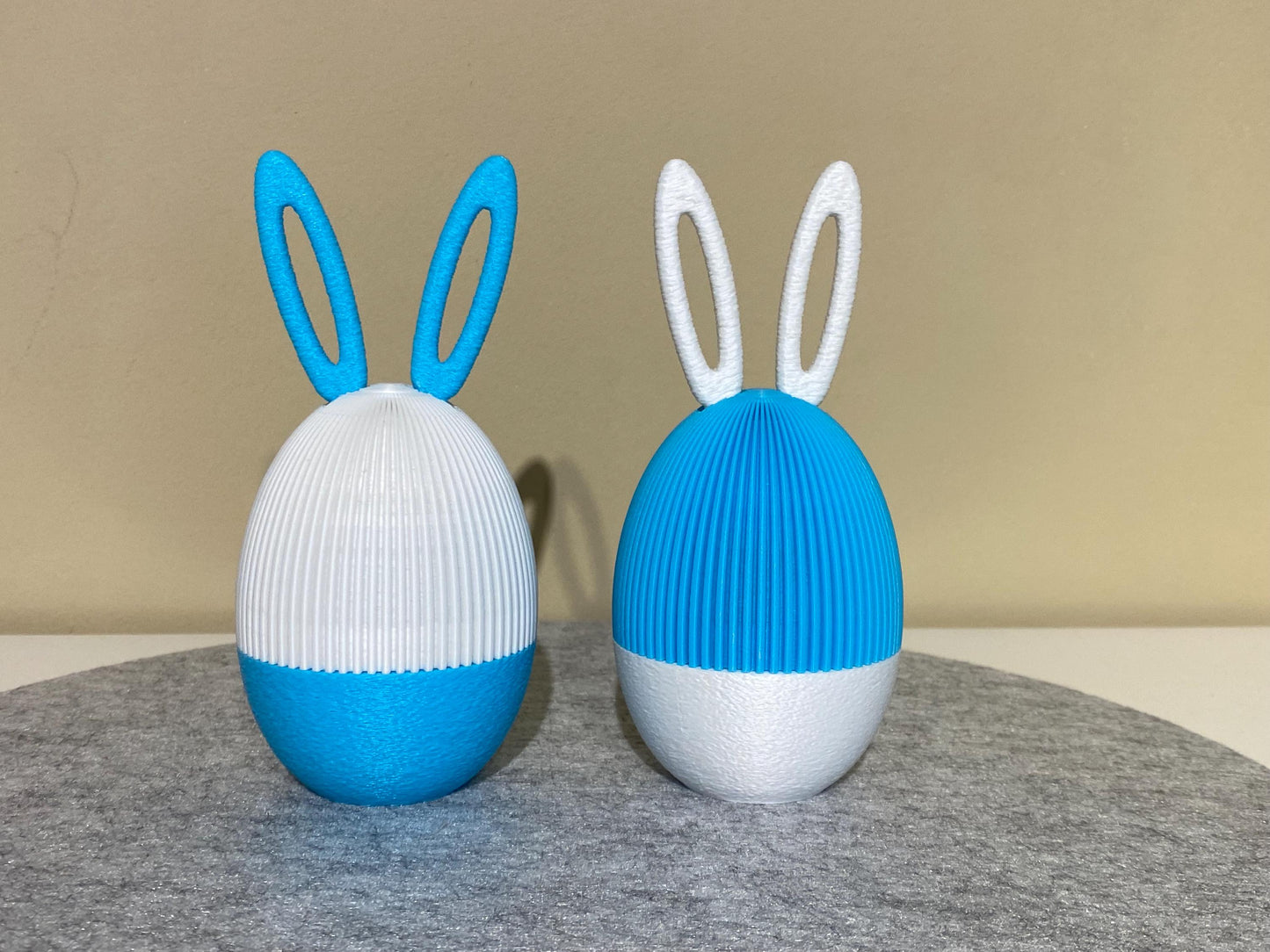 Deko Osterei mit Ohren eyecatcher Ostern Eier Schraubbar zum befüllen PLA 3D-Druck süße Osterei Kinder Überraschungsei Sale Last Minute