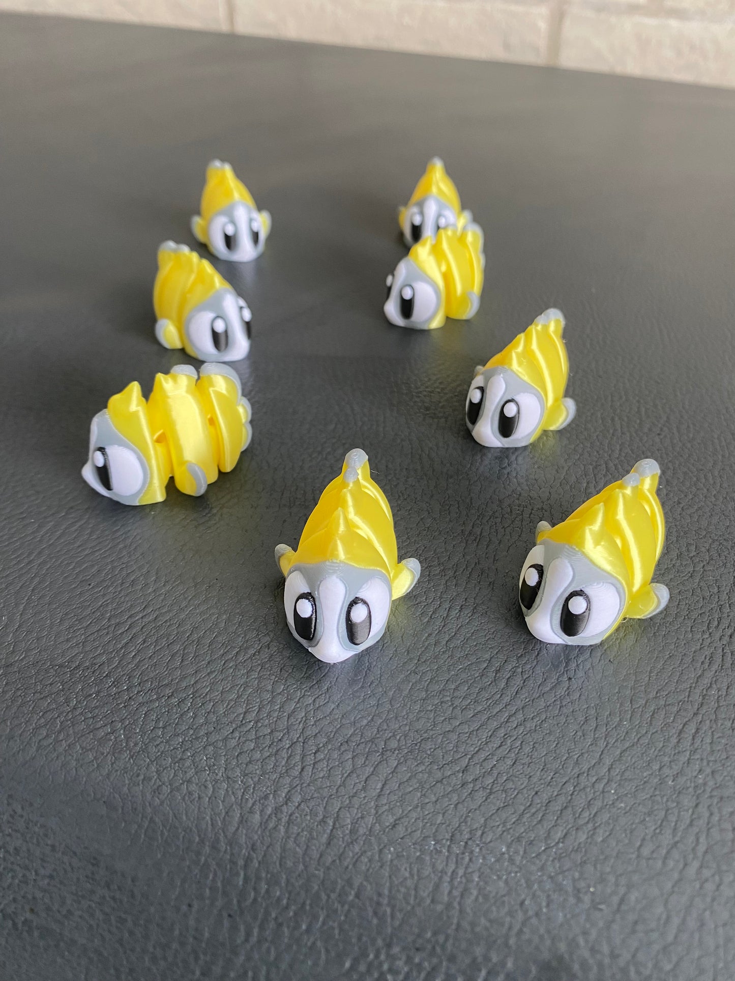 Bewegliche Tropischer Fisch – Süßes 3D-Druck-Spielzeug im „Findet Nemo“-Stil mit Aqarium