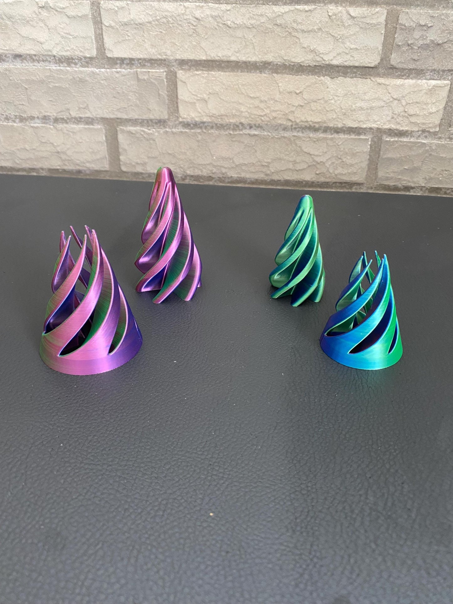 Spiral Cone Fidget Toy – Hypnotisches Spiral Drehspielzeug – 3D-gedrucktes Stressabbau Gadget – Beruhigendes Fidget Spinner Geschenk Motorik