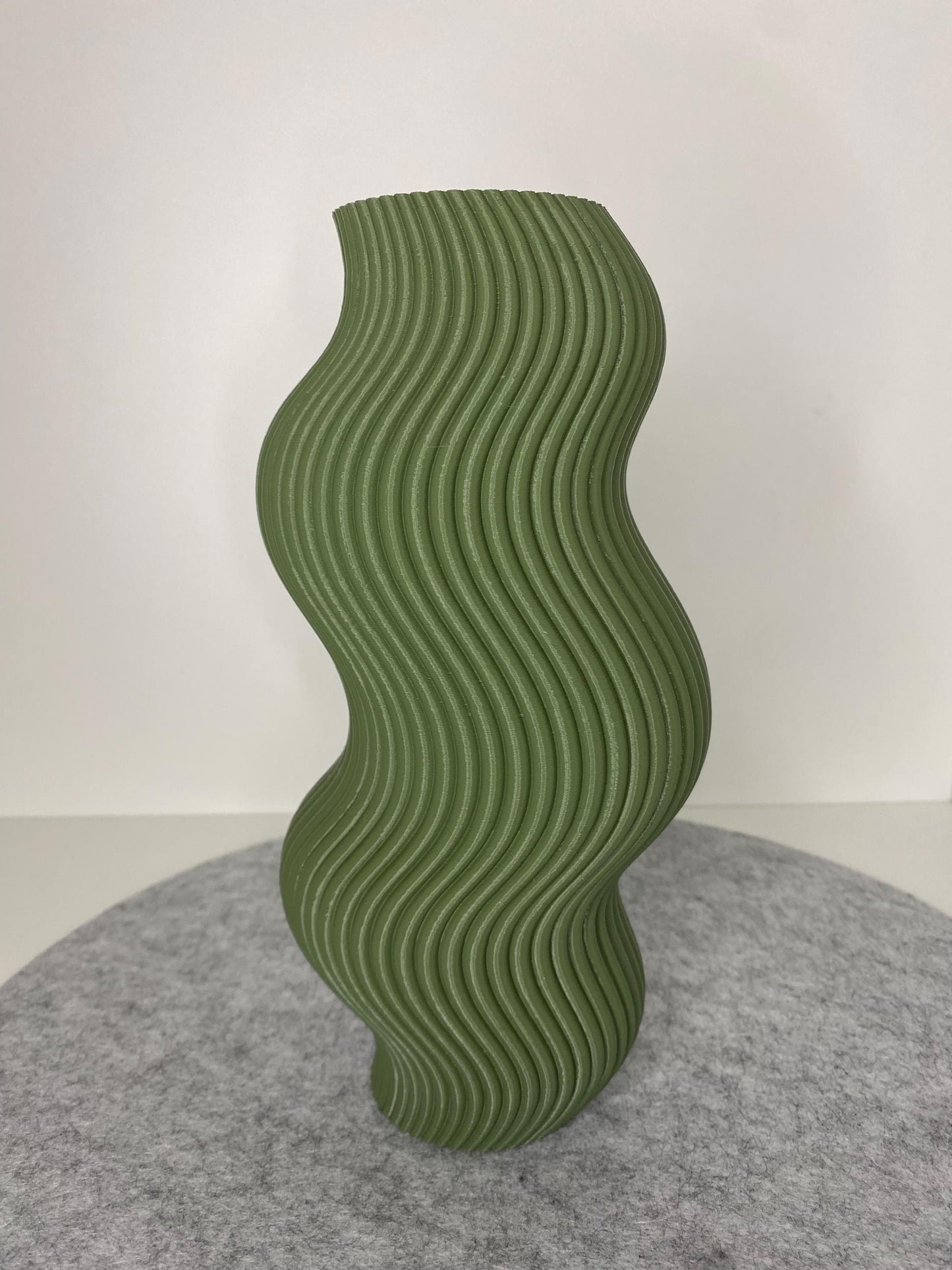 Wellenförmig Vase Wohnaccessoires Dekoration stylische Blumenvase