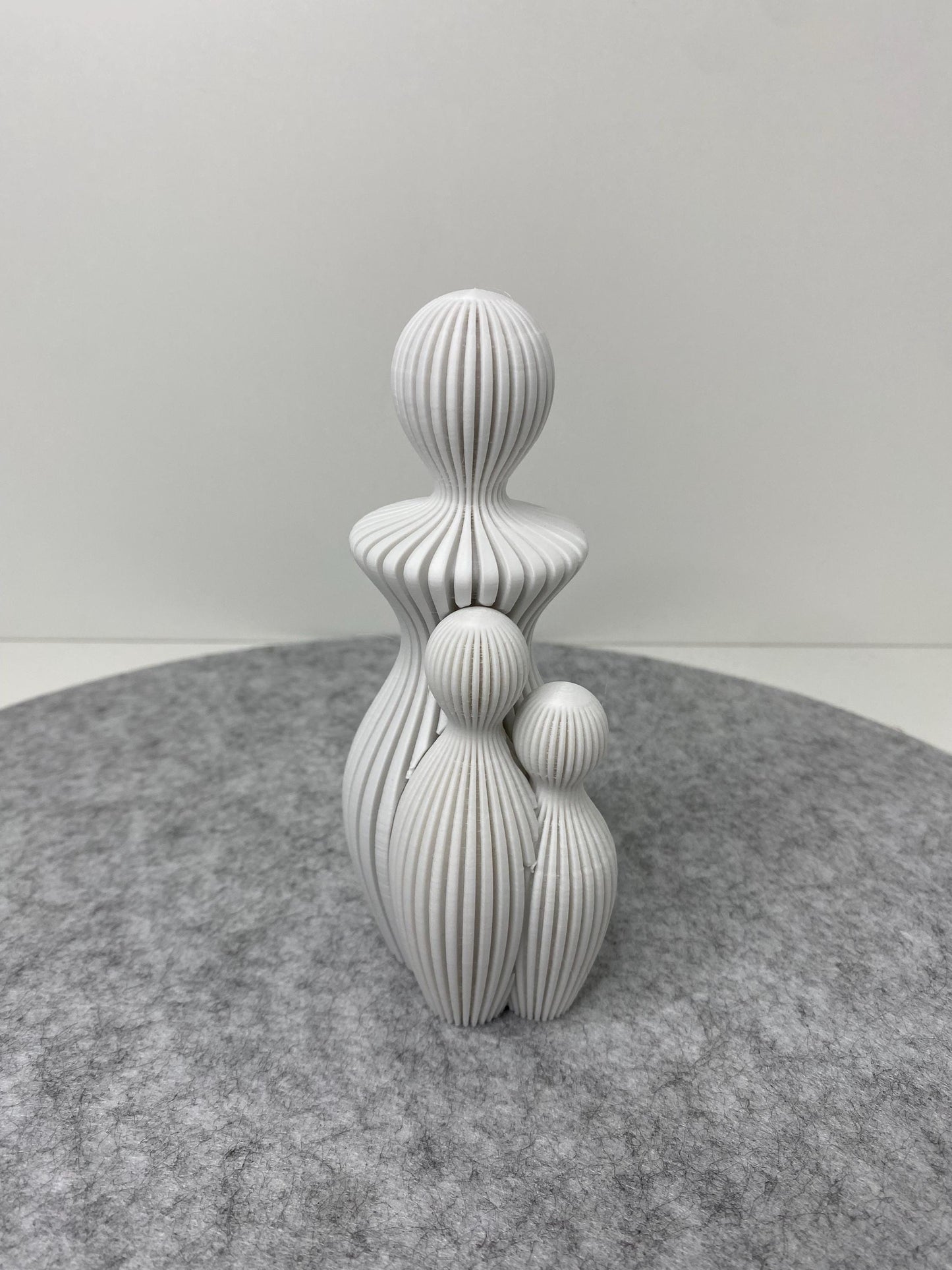 Personalisierte Mutter-Kind Skulptur | 3D-Druck Geschenk | 1–4 Kinder | Muttertag Figur | Nachhaltige Deko Mama Geschenk zum Muttertag