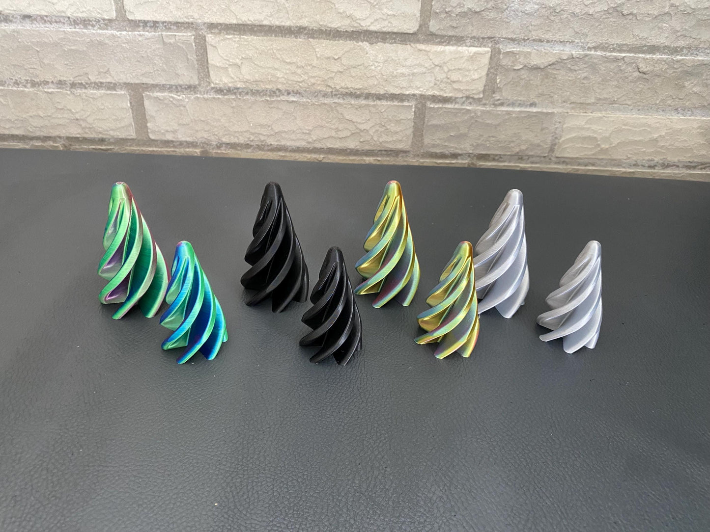 Spiral Cone Fidget Toy – Hypnotisches Spiral Drehspielzeug – 3D-gedrucktes Stressabbau Gadget – Beruhigendes Fidget Spinner Geschenk Motorik