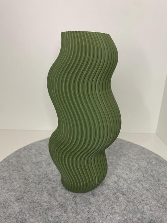 Wellenförmig Vase Wohnaccessoires Dekoration stylische Blumenvase