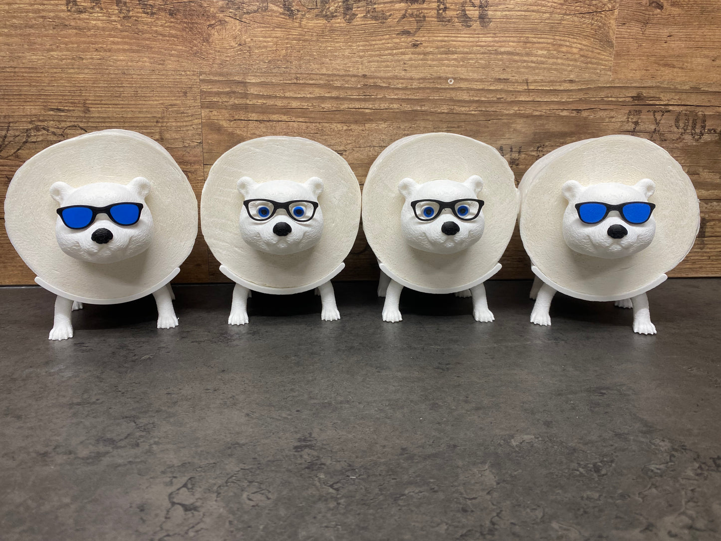 Toilettenaufbewahrung Eisbär – Originelle Badezimmer-Deko mit Humor