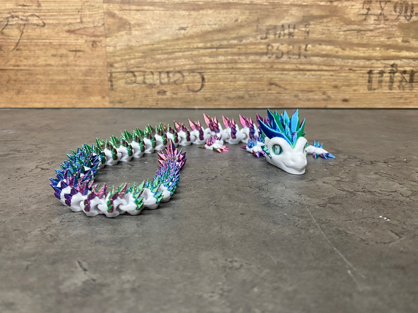 Beweglicher Drache 3D gedruckt – Fantasie zum Anfassen