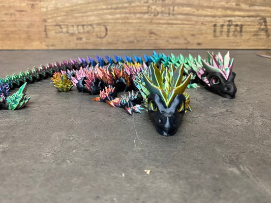 Beweglicher Drache 3D gedruckt – Fantasie zum Anfassen
