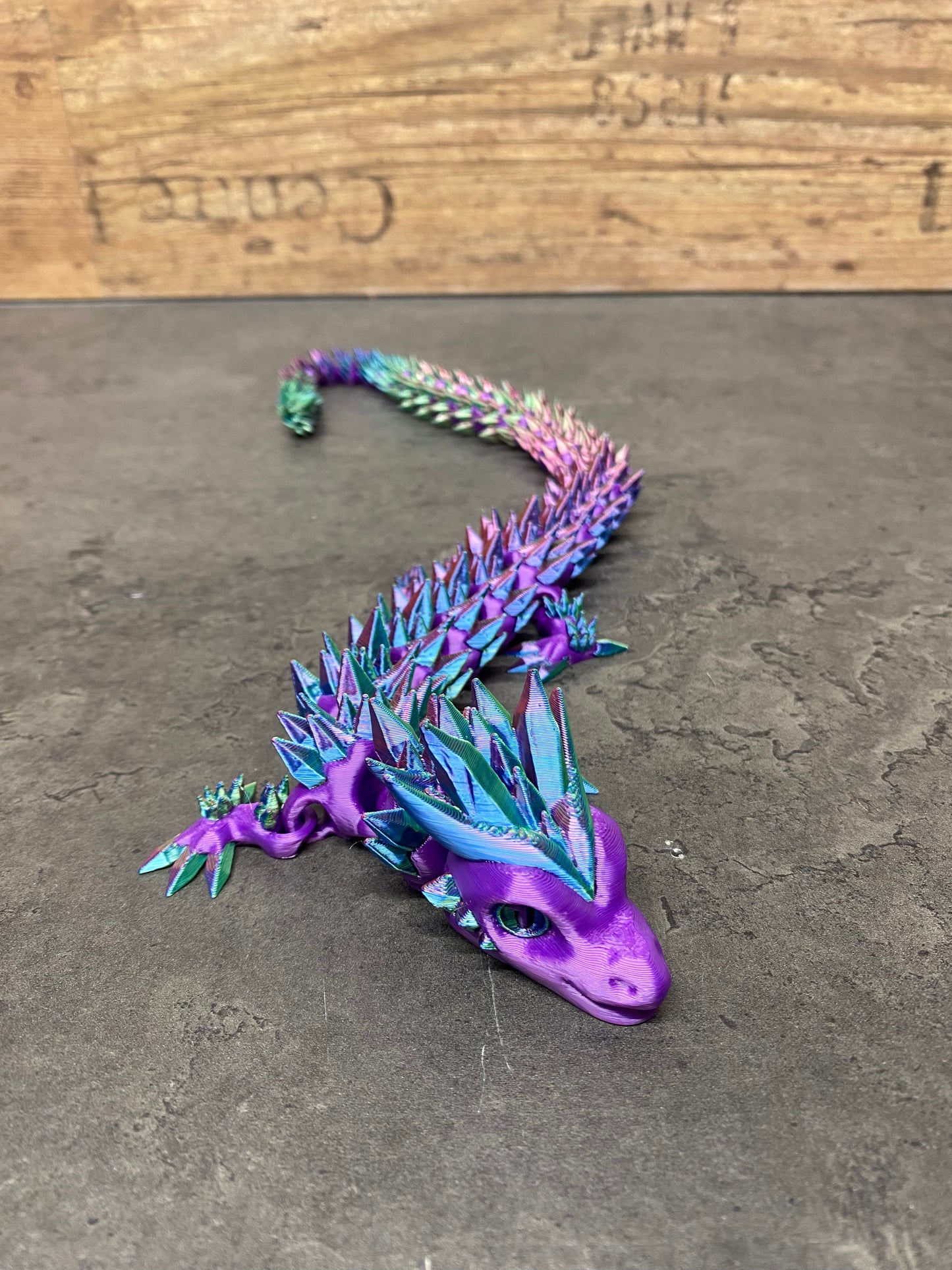 Beweglicher Drache 3D gedruckt – Fantasie zum Anfassen