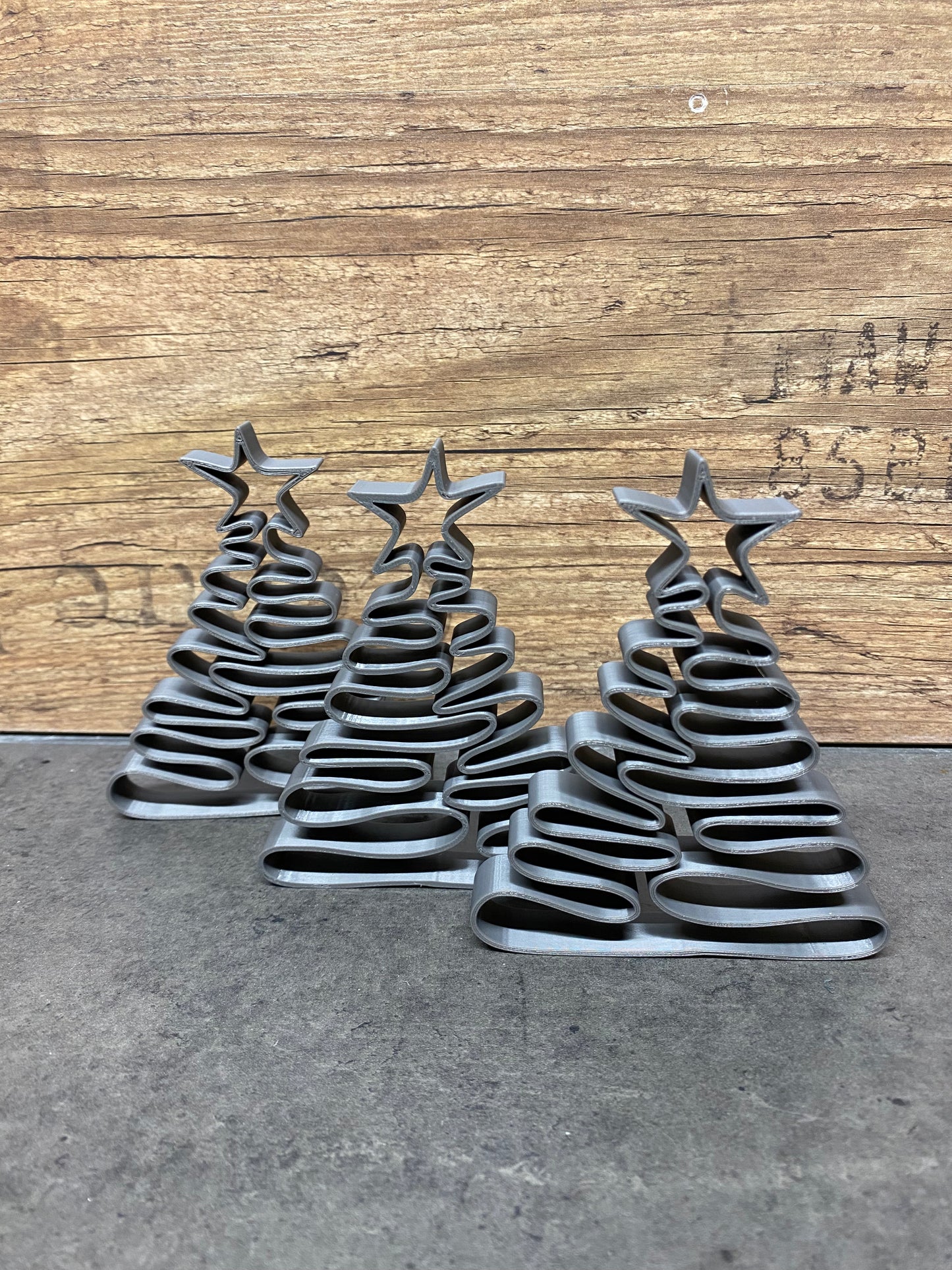 Moderner Deko-Weihnachtsbaum – 3D-gedruckt aus PLA