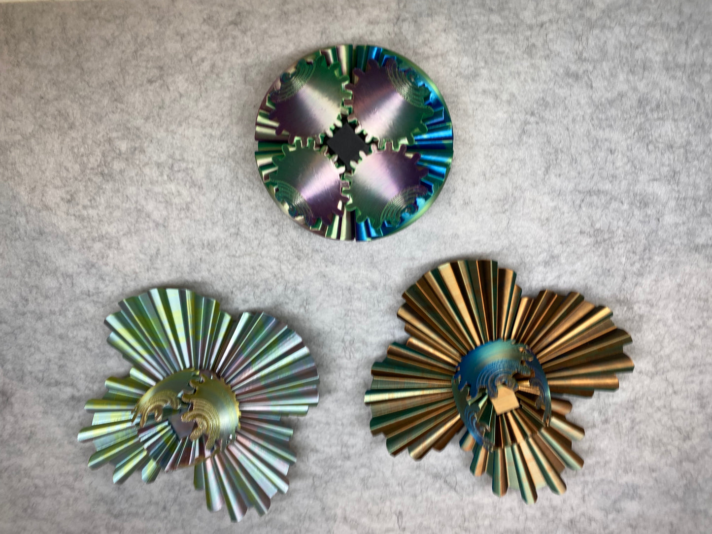 Fidget Gear Ball – 3D‑gedrucktes Zahnrad‑Fidget für Stressabbau & Fokus