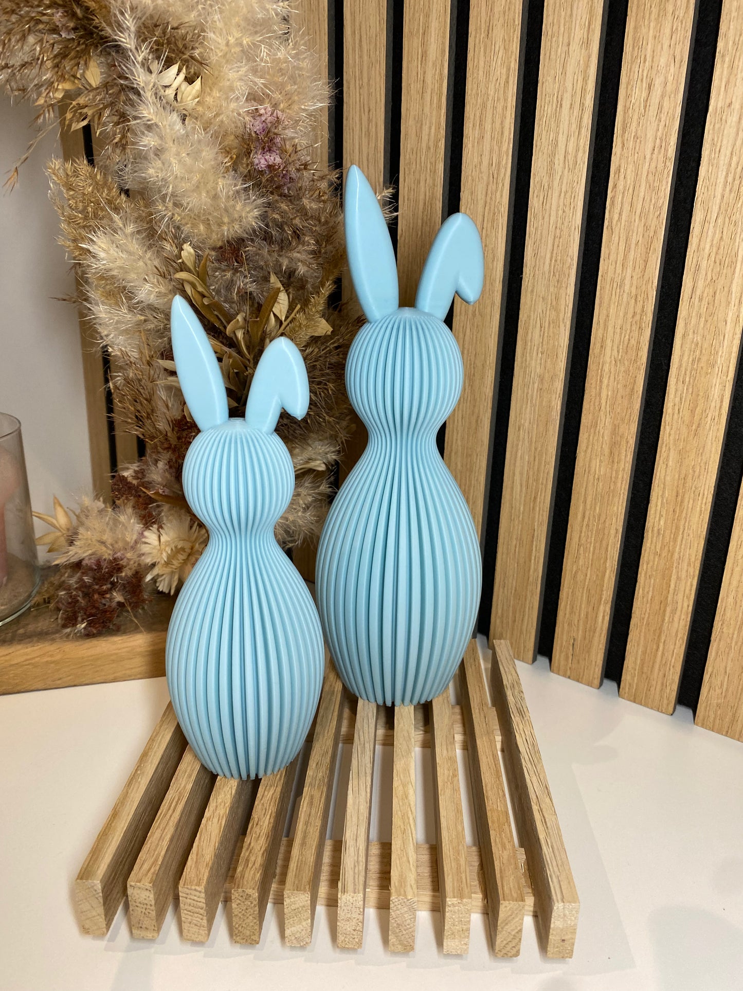 Osterhase mit kleinen Knickohr Ohr - tolle Osterdeko in zwei Größen