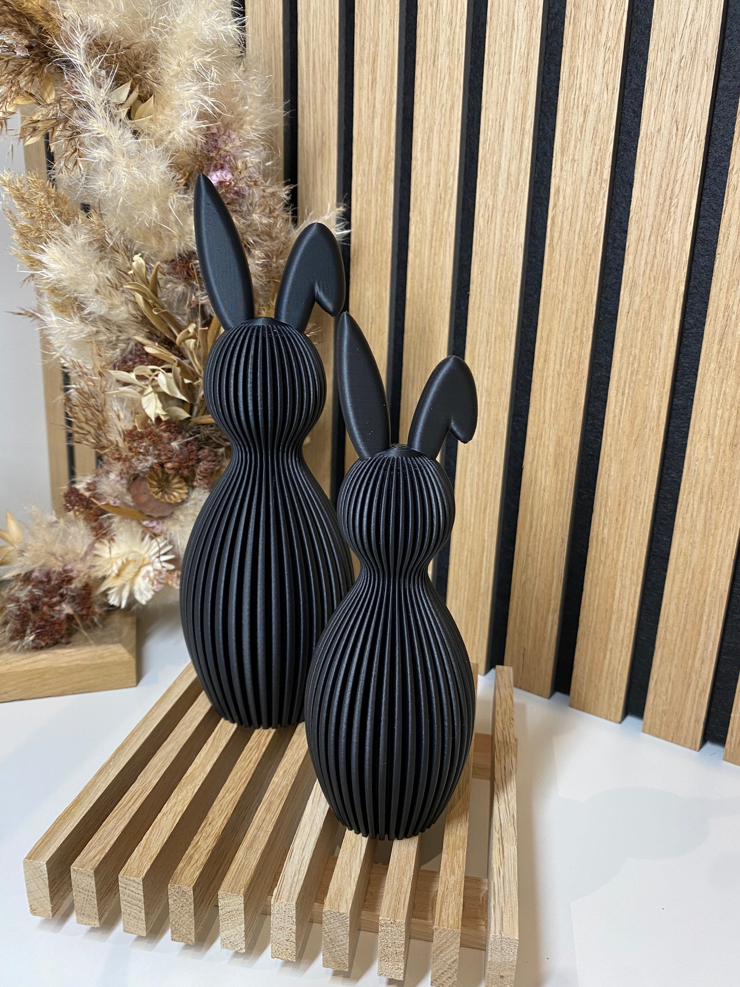 Osterhase mit kleinen Knickohr Ohr - tolle Osterdeko in zwei Größen