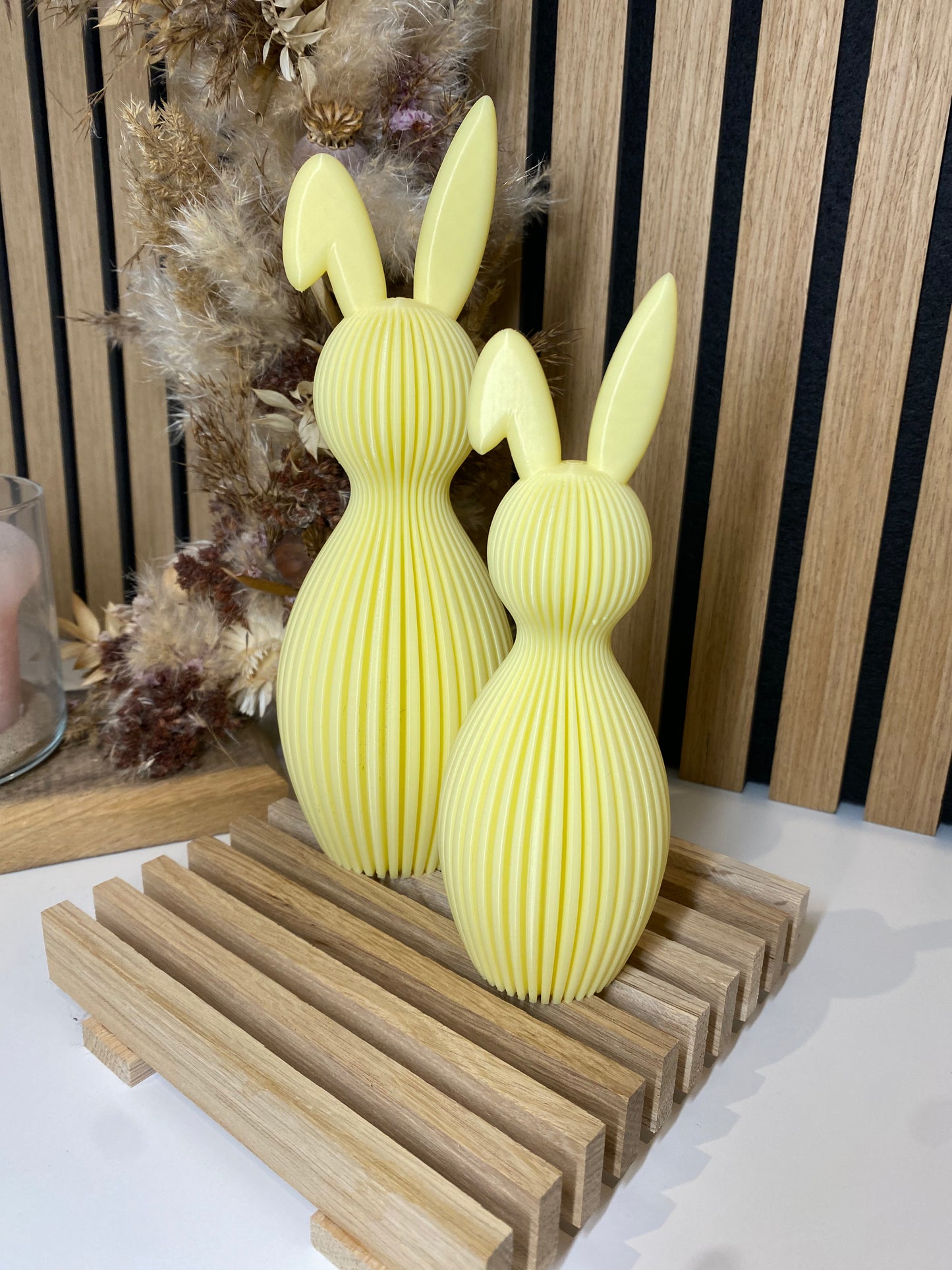 Osterhase mit kleinen Knickohr Ohr - tolle Osterdeko in zwei Größen