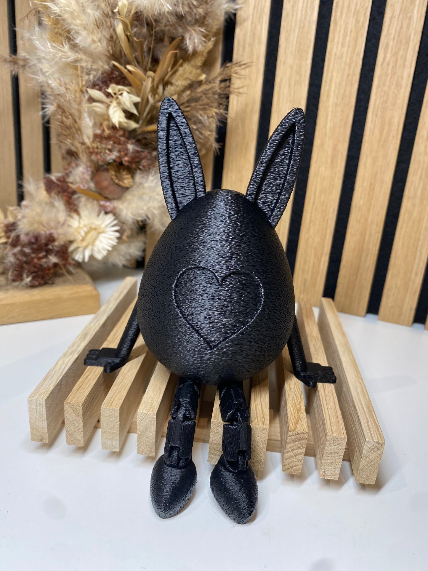 Osterhasen - Ei mit beweglichen Beinen - tolle Osterdeko in drei Größen