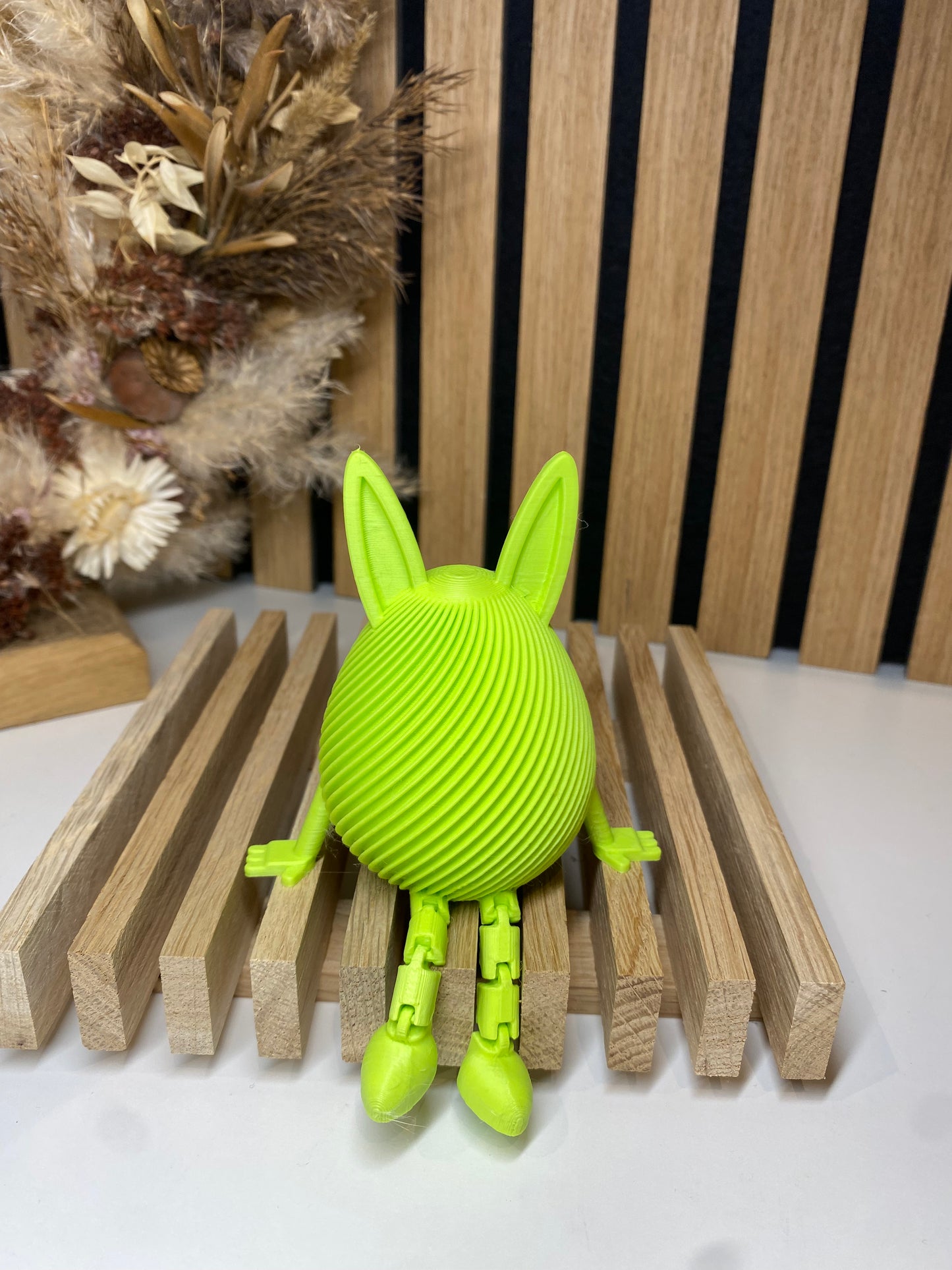 Osterhasen - Ei mit beweglichen Beinen - tolle Osterdeko in drei Größen