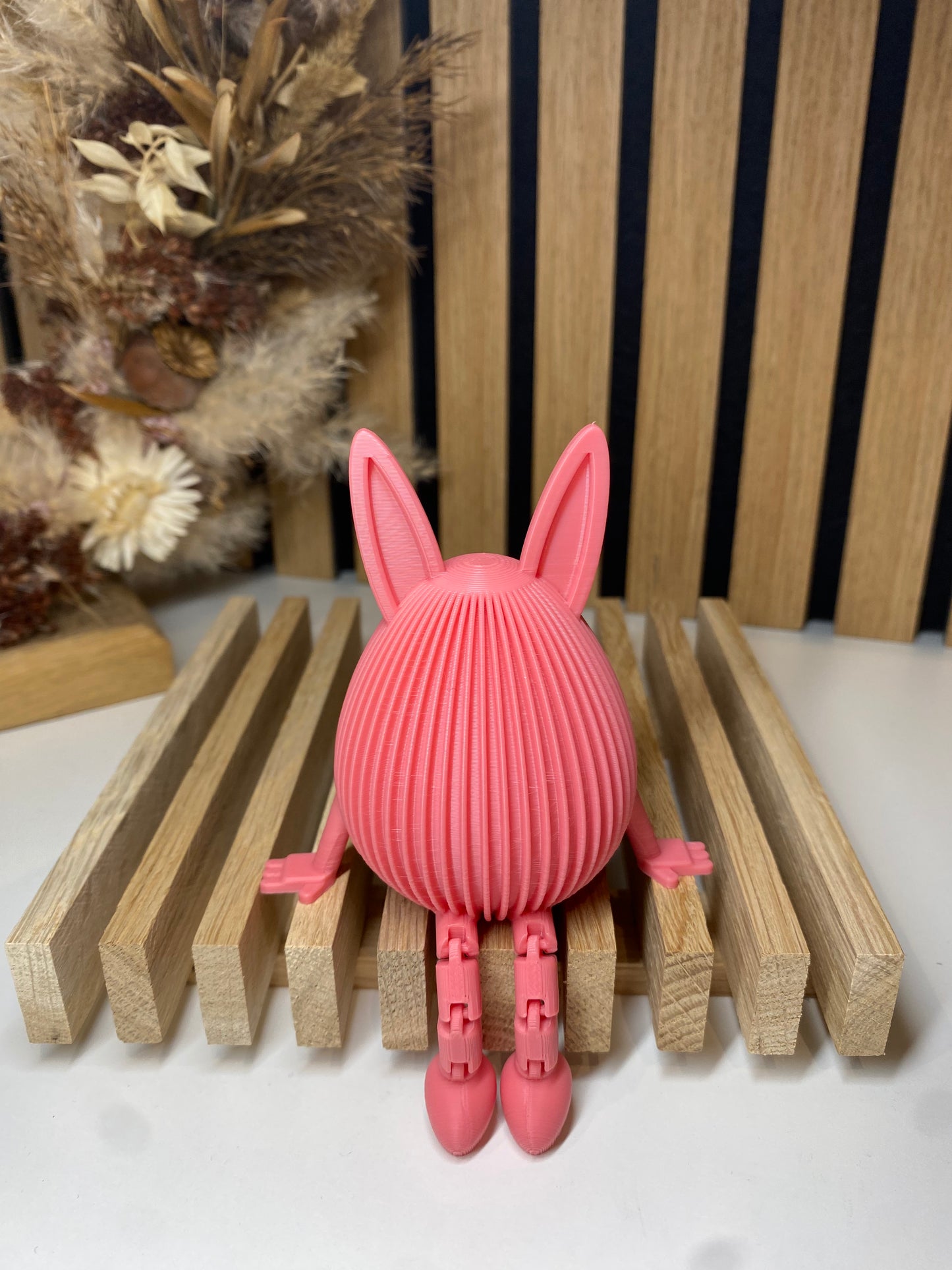 Osterhasen - Ei mit beweglichen Beinen - tolle Osterdeko in drei Größen