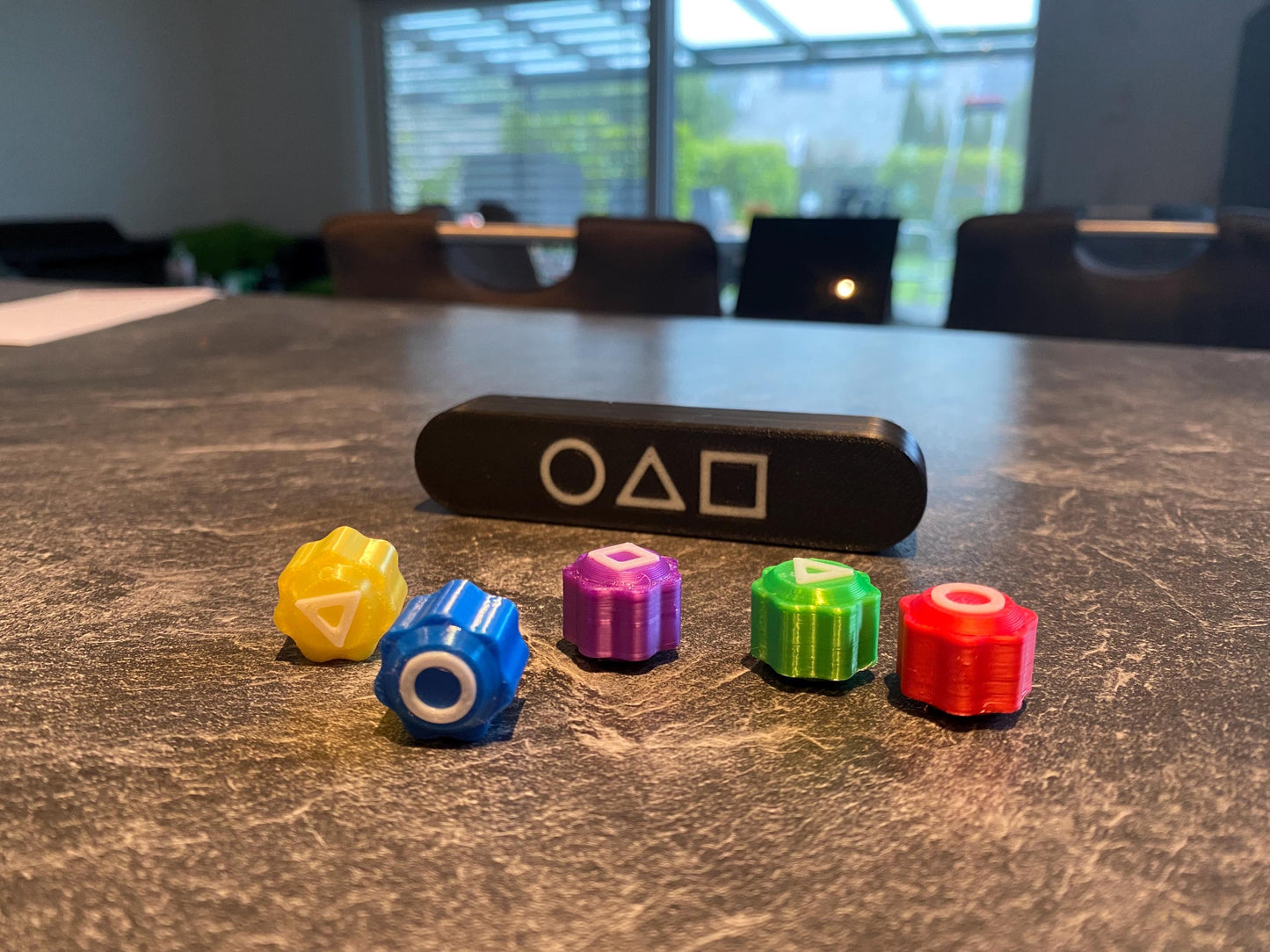 Gonggi Set - gewichtete & ungewichtete Version - traditionelles Geschicklichkeitsspiel aus Korea - Spiel Squid