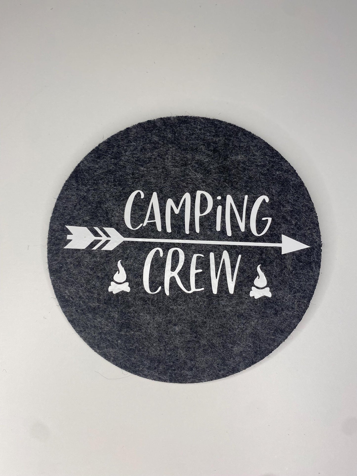 Filzuntersetzer für jeden Campingfreund Campinglife Esstisch Glasuntersetzer Gastfreundschaft Van life