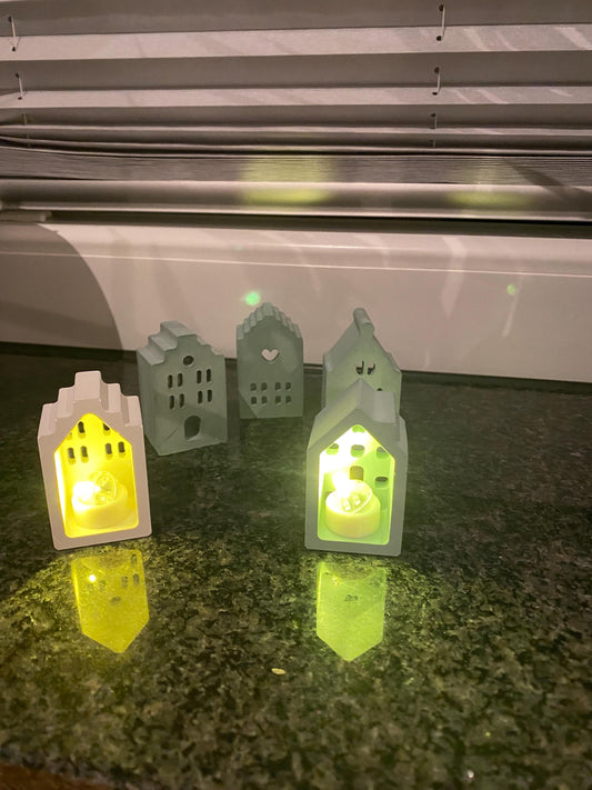 Ballonlicht-Halter aus 3D-Druck | LED-Halterung für Ballonlichter | Stabil & Dekorativ | Weiß oder Transparent