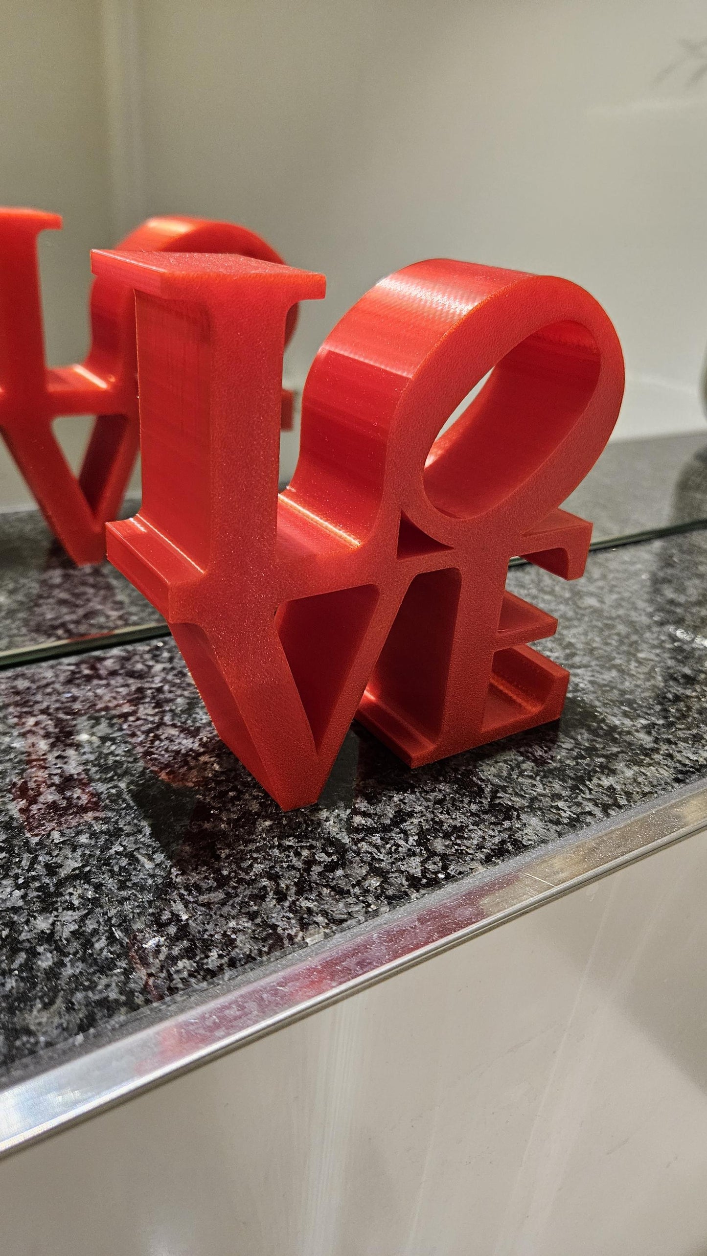LOVE - Schriftzug, Valentinstag, Deko, Modern, Art, Wohnen, Wohnzimmer, Sculpture