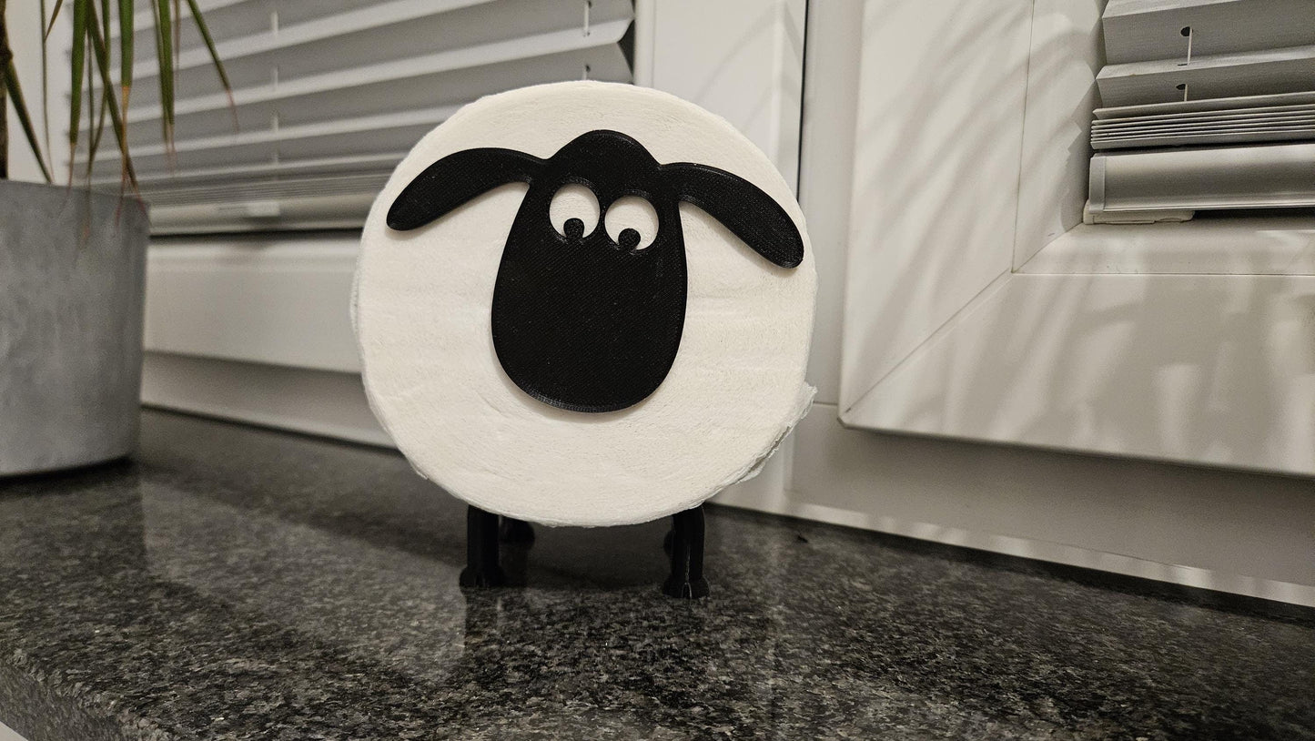 Toiletten-Schaf Papierrollenhalter Badezimmerdeko Aufbewahrung von Toilettenpapier lustiges Badezimmerzubehör WC-Rollen Schaf Geschenk