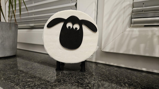 Toiletten-Schaf Papierrollenhalter Badezimmerdeko Aufbewahrung von Toilettenpapier lustiges Badezimmerzubehör WC-Rollen Schaf Geschenk