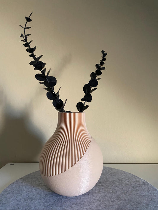 Blumenvase Geschenk zum Muttertag Modern Deko Vase nachhaltig Kugelvase Trocken Blumen Home