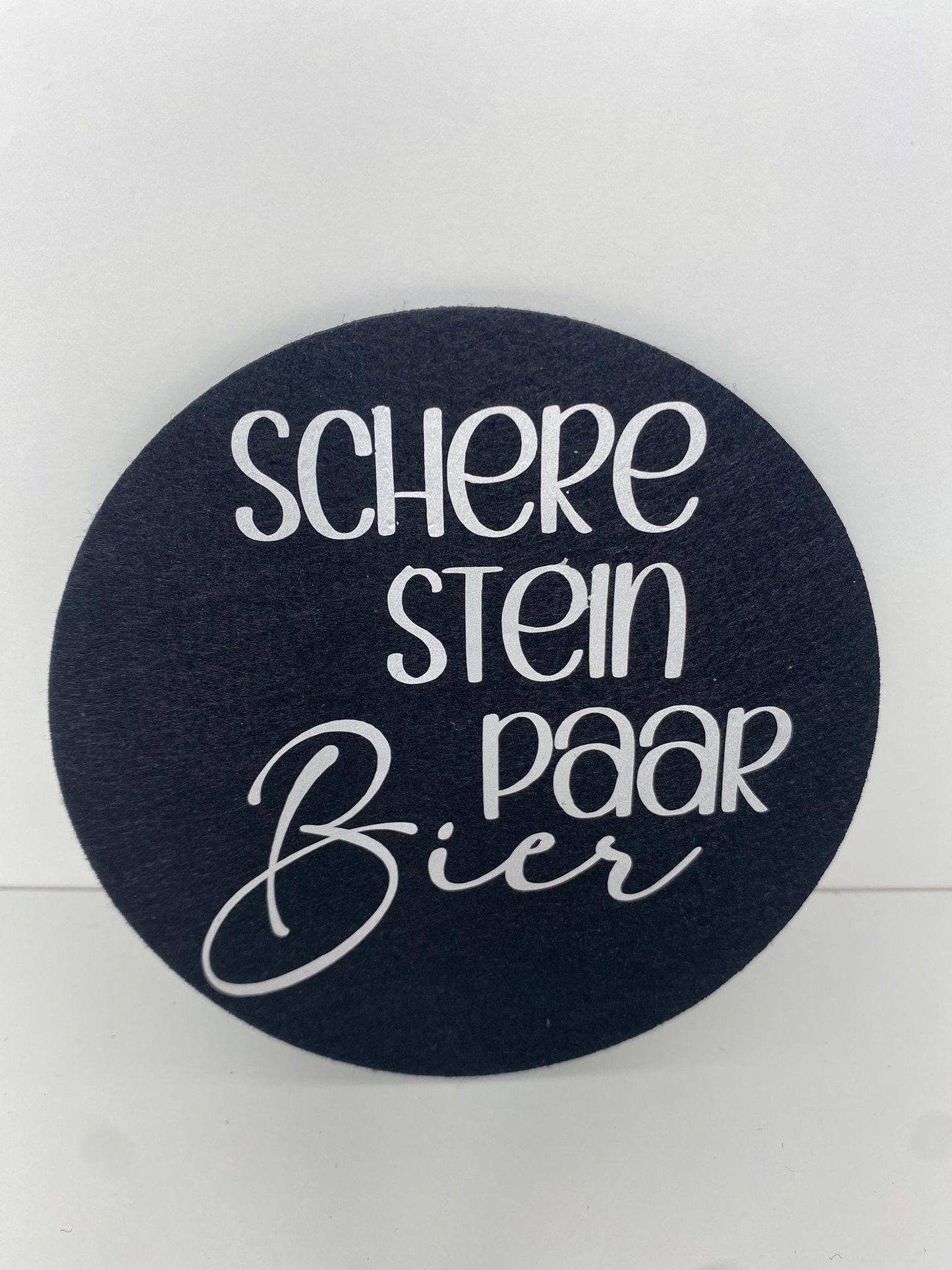 Runde Filzuntersetzter mit witzigen Sprüchen Biertrinker Jungesellenabschied Männerabend Geschenk zum Vatertag