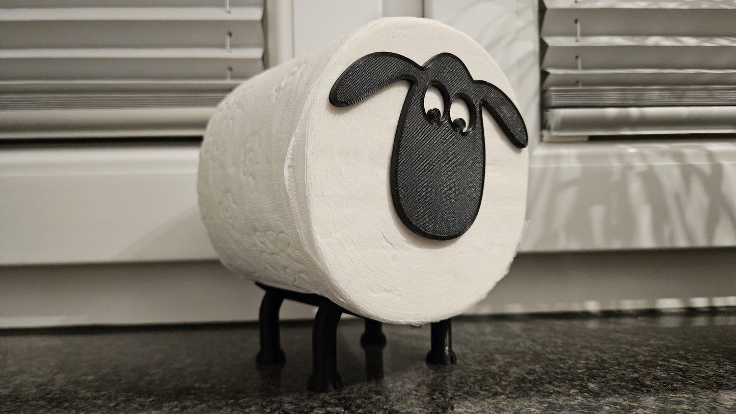 Toiletten-Schaf Papierrollenhalter Badezimmerdeko Aufbewahrung von Toilettenpapier lustiges Badezimmerzubehör WC-Rollen Schaf Geschenk