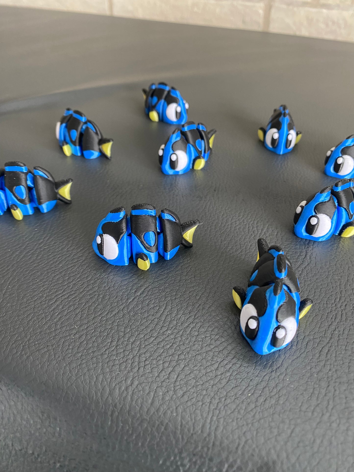 Bewegliche Tropischer Fisch – Süßes 3D-Druck-Spielzeug im „Findet Nemo“-Stil mit Aqarium