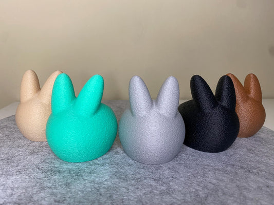 Osterhasen Teelichthalter - Hasenfigur Oster Deko Frühlings Deko Familie Last Minute Geschenkidee Ostern - nur LED Lichter 3D Druck
