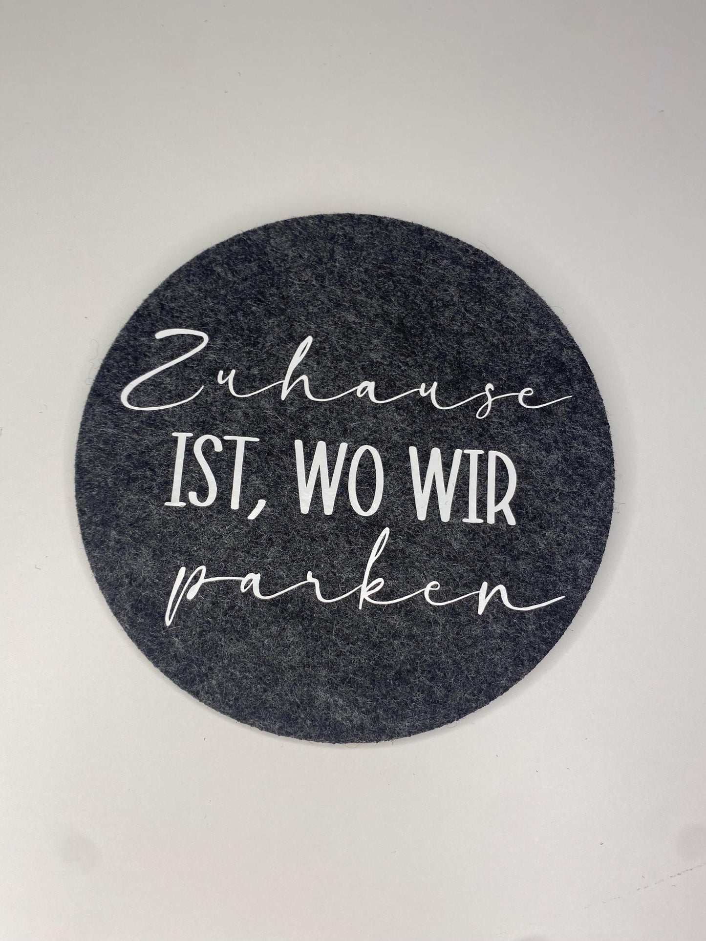 Filzuntersetzer für jeden Campingfreund Campinglife Esstisch Glasuntersetzer Gastfreundschaft Van life