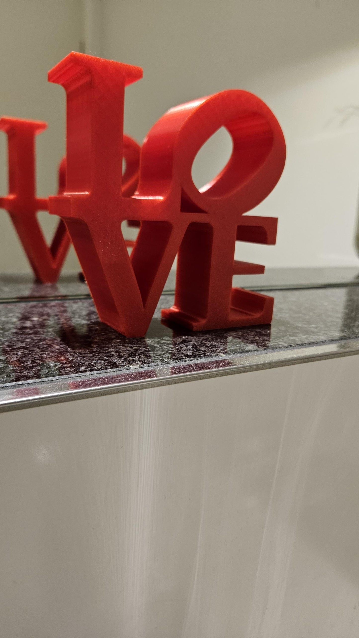 LOVE - Schriftzug, Valentinstag, Deko, Modern, Art, Wohnen, Wohnzimmer, Sculpture